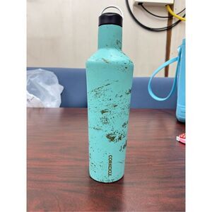 Corkcicle Bail Blue 25oz Bottle with Straw